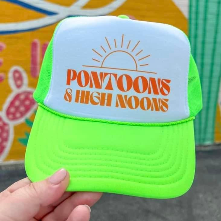 Pontoons & High Noons Trucker Hat